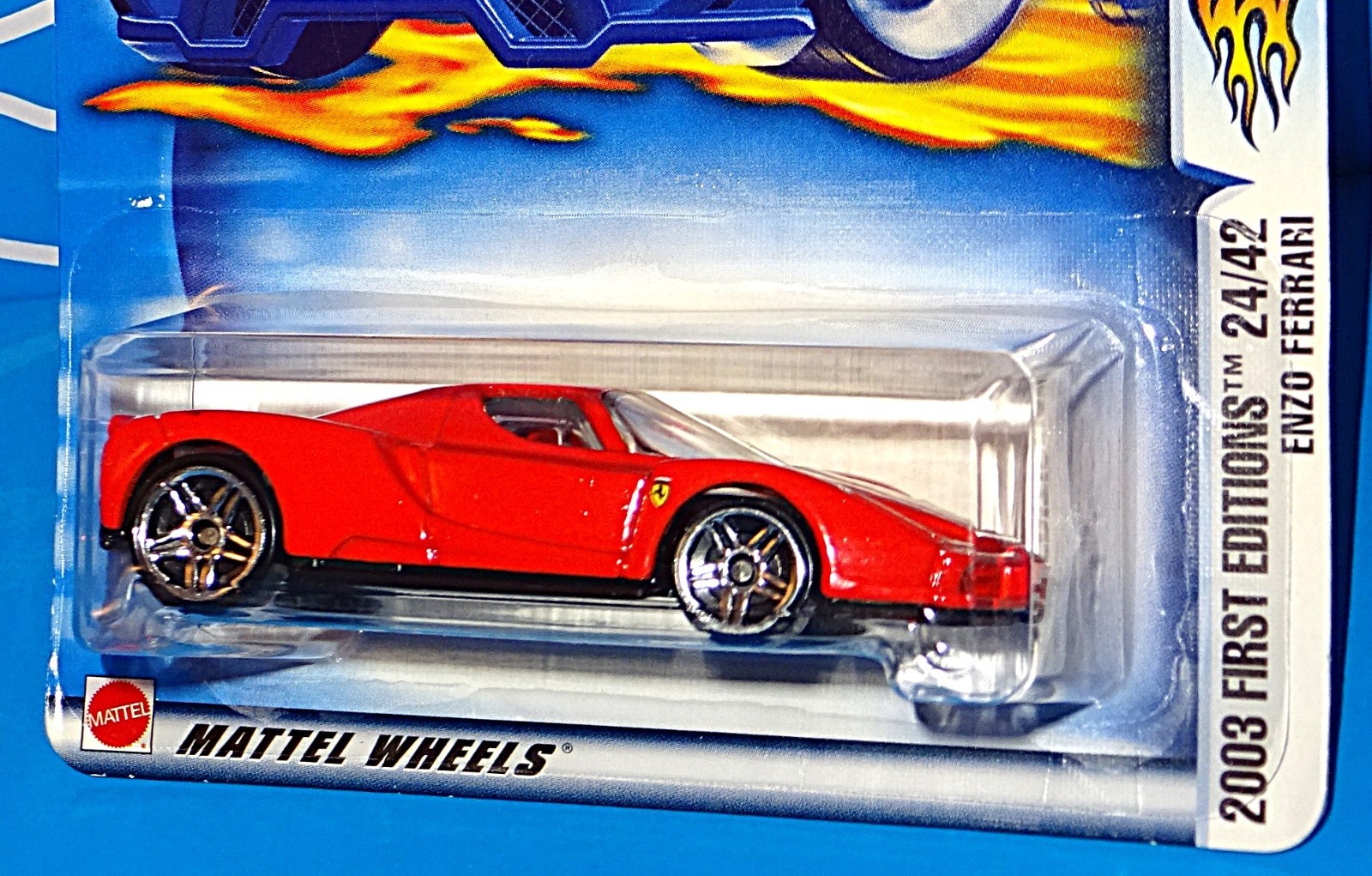 Hot Wheels 2003 First Editions 24/42 #36 Enzo Ferrari Red w/ PR5s