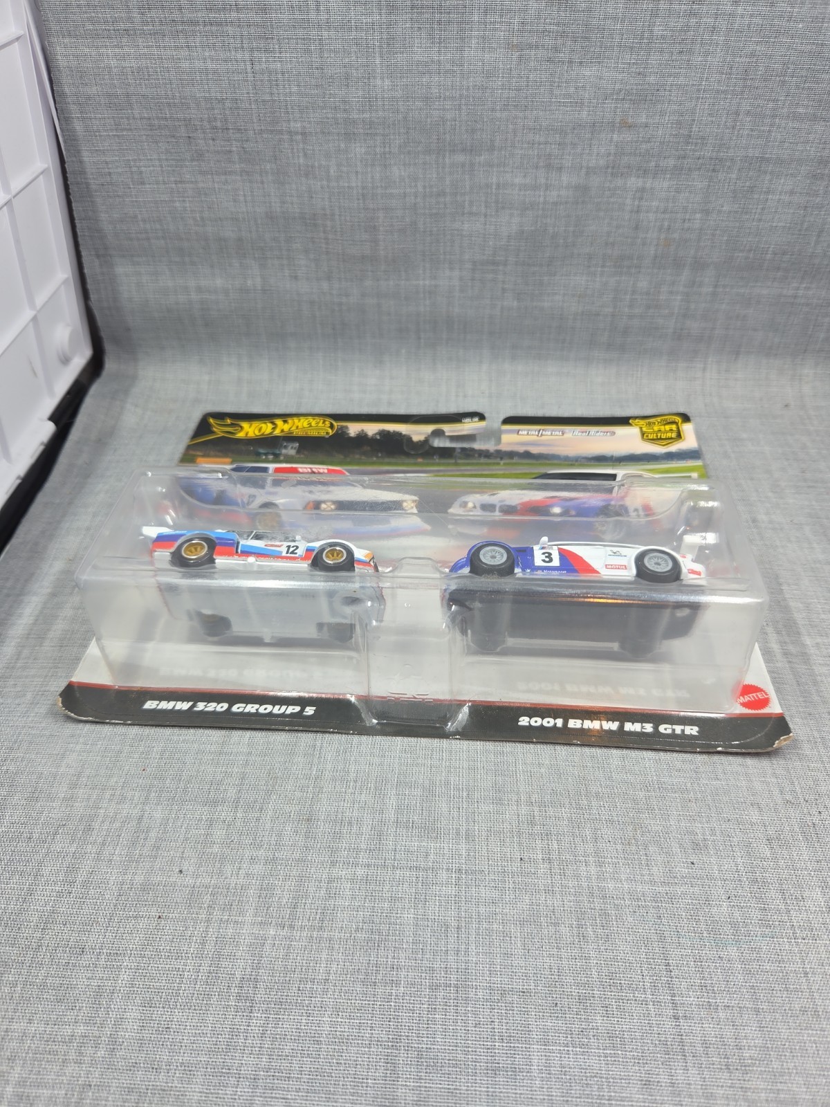 New Hot Wheels Premium 2-Pack BMW 320 Group 5 & 2001 BMW M3 GTR