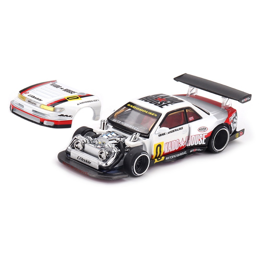 1/64 Kaido House x Mini GT Nissan Silvia S13-R Circuit Spec V1 KHMG251
