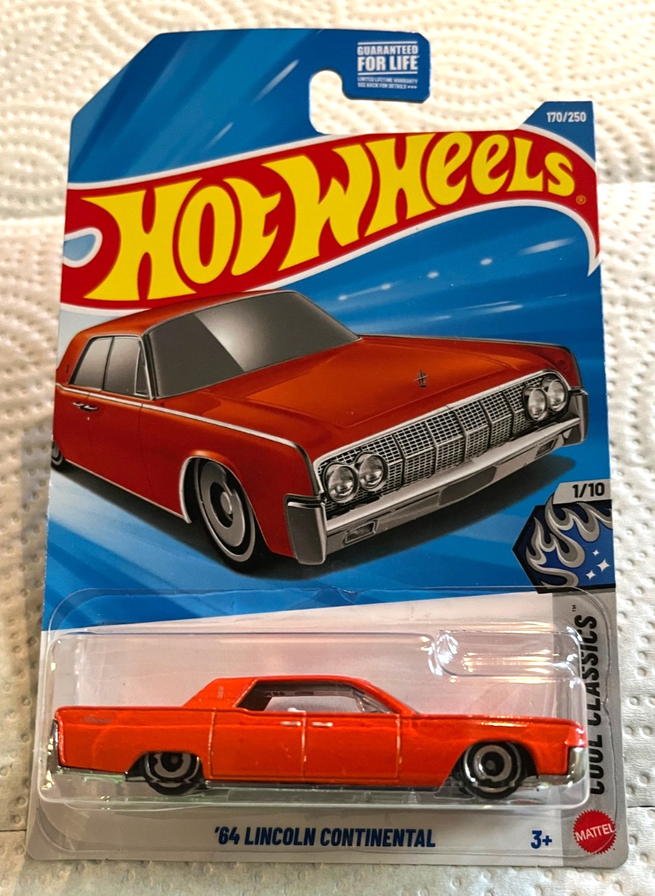 Hot Wheels ’64 Lincoln Continental Lot of 4: NEW H release/$ General Exclusive