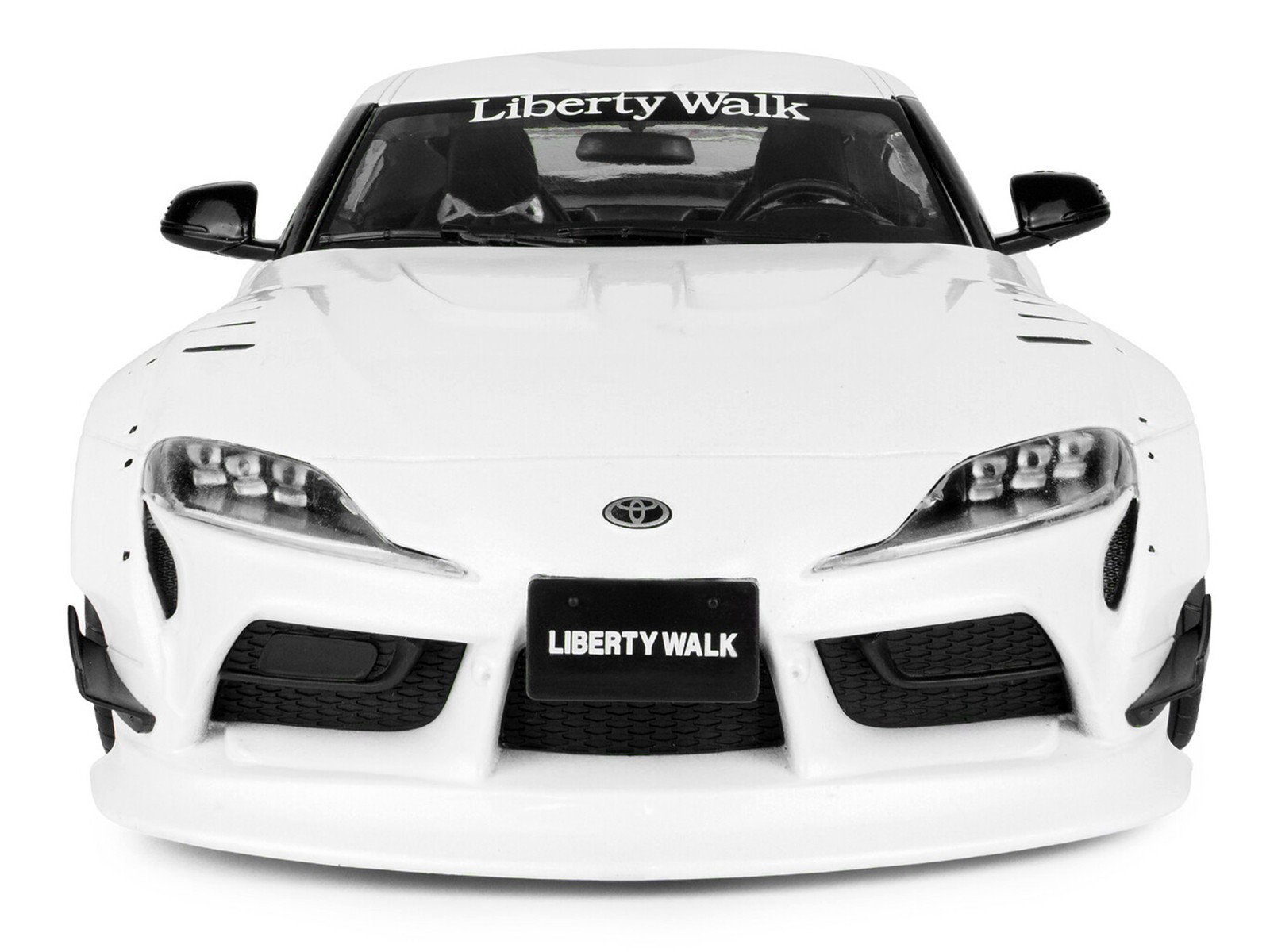 2025 TOYOTA GR SUPRA “LIBERTY WALK” WHITE 1/18 DIECAST MODEL BY SOLIDO S1815502