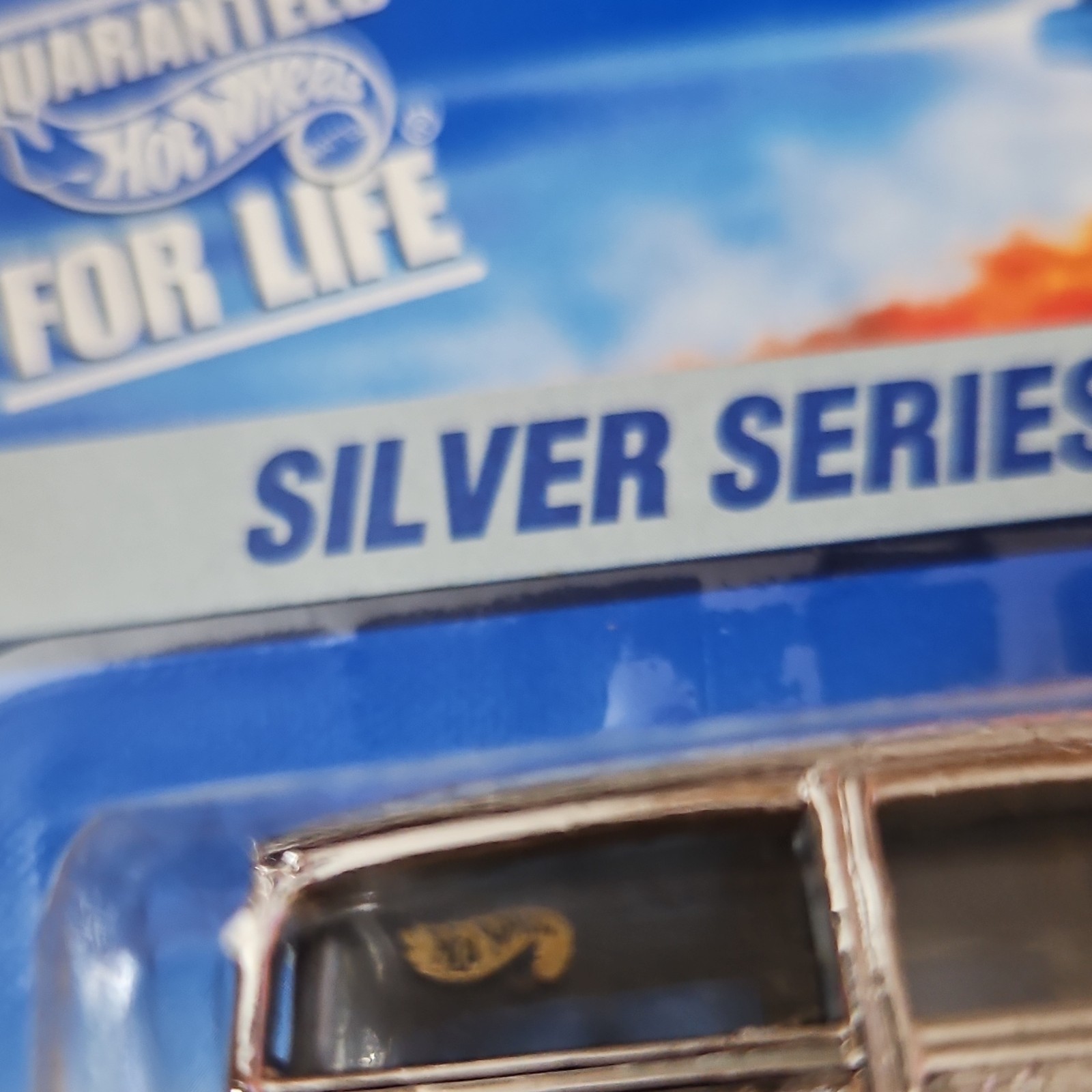 Hot Wheels Silver Series II ’40s Woodie 1:64 Silver Black Diecast Car 1995