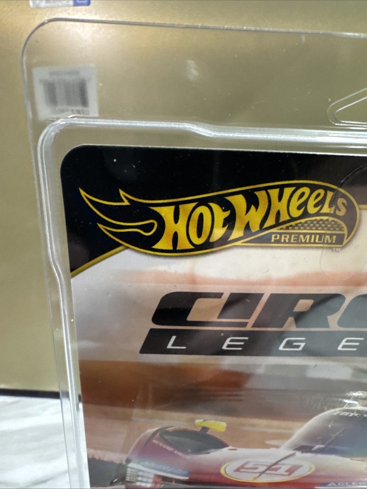 1/64 HOT WHEELS CIRCUIT LEGENDS PREMUIM 2/5 FERRARI 499P #51 RED In Protector