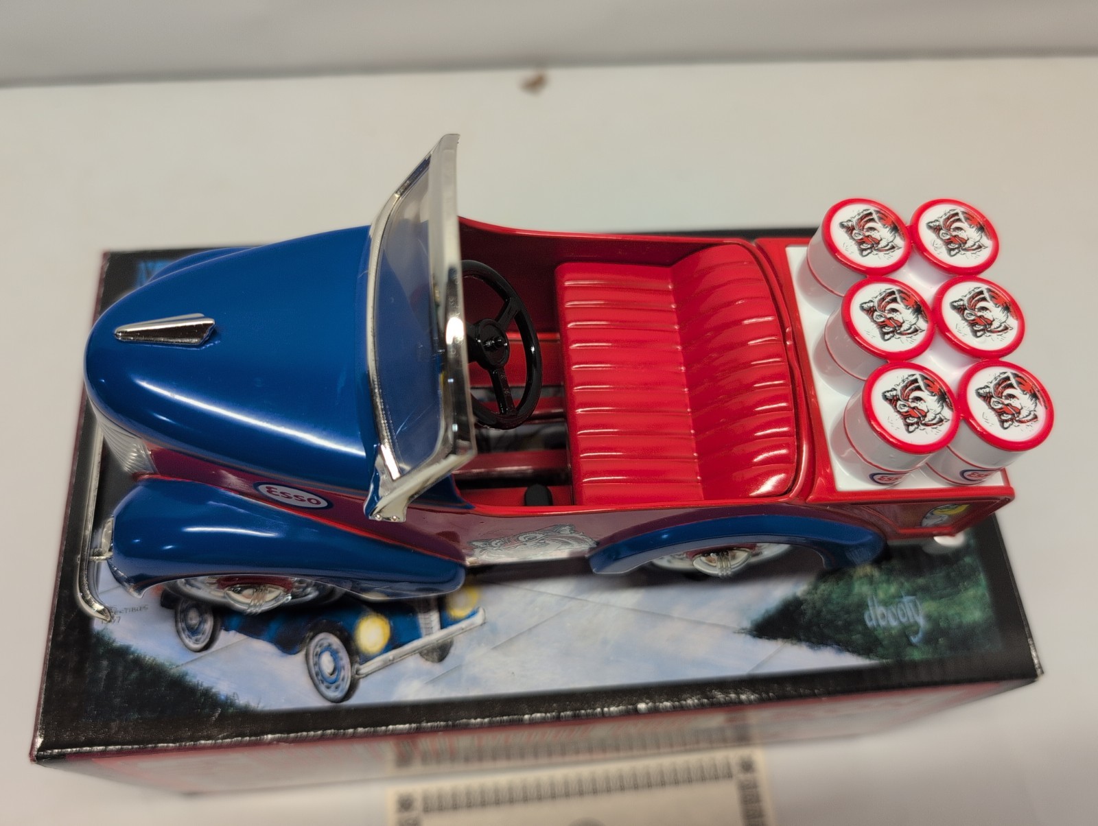 Exxon 1941 Garton Pedal Car Bank Replica By Crown Premiums 1/6th Scale NIB