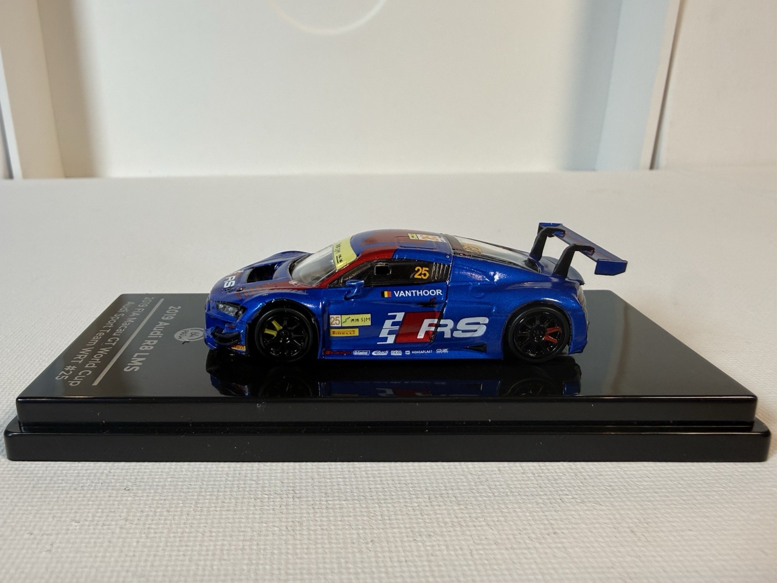 🔥64 Para 1:64 AUDI R8 LMS 2019 FIA Macau GT World Cup Audi Sport Team WRT #25🔥