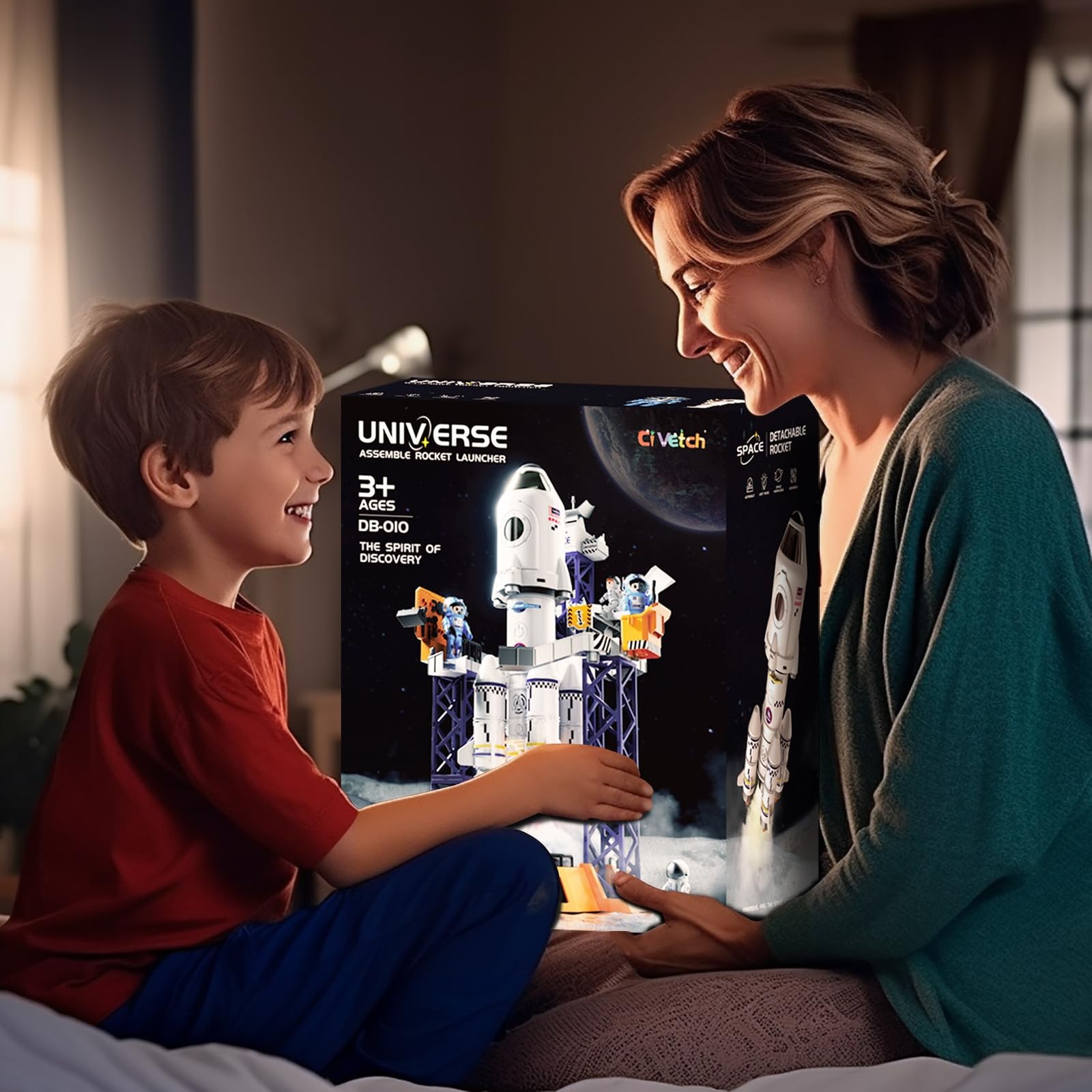 Ci Vetch Rocket Launcher Space Shuttle Toys For Kids Boys Age 3 4 5 6 7 8 9