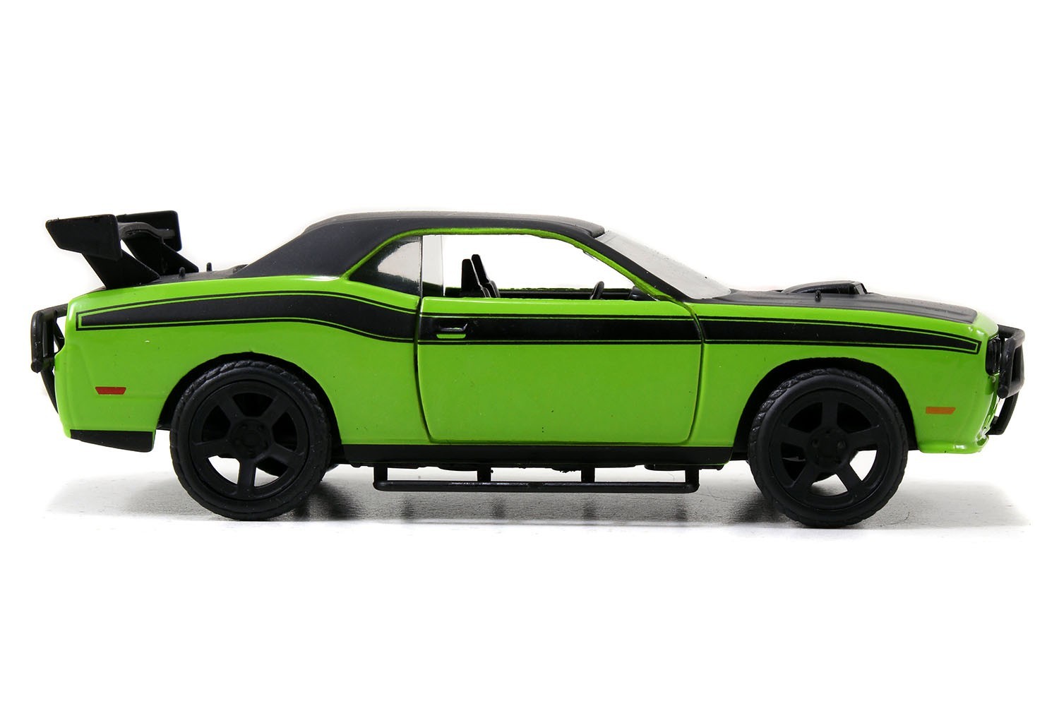 DODGE CHALLENGER SRT8 GREEN FAST & FURIOUS 25 YEARS 1/32 DIECAST BY JADA 97140