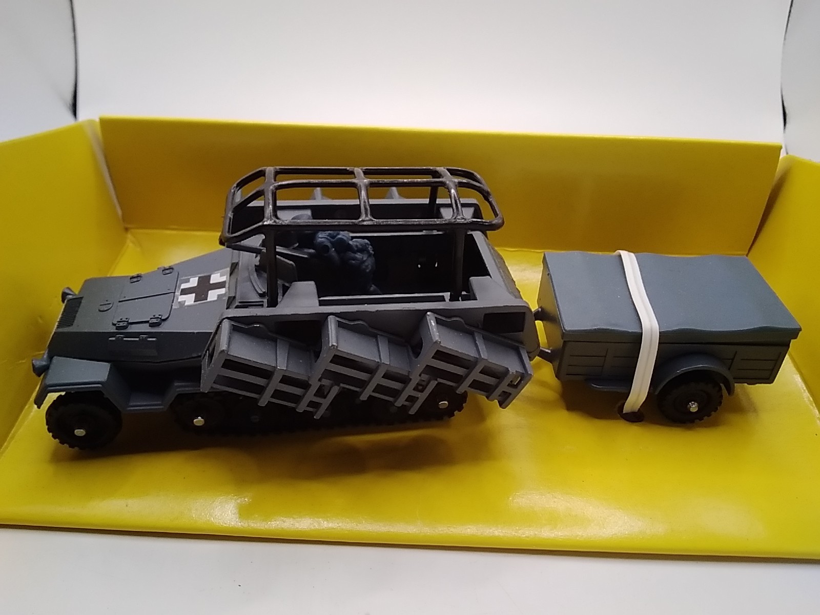 Corgi diecast grey German Rocket Launcher #907 1983 – MIB! (1B)