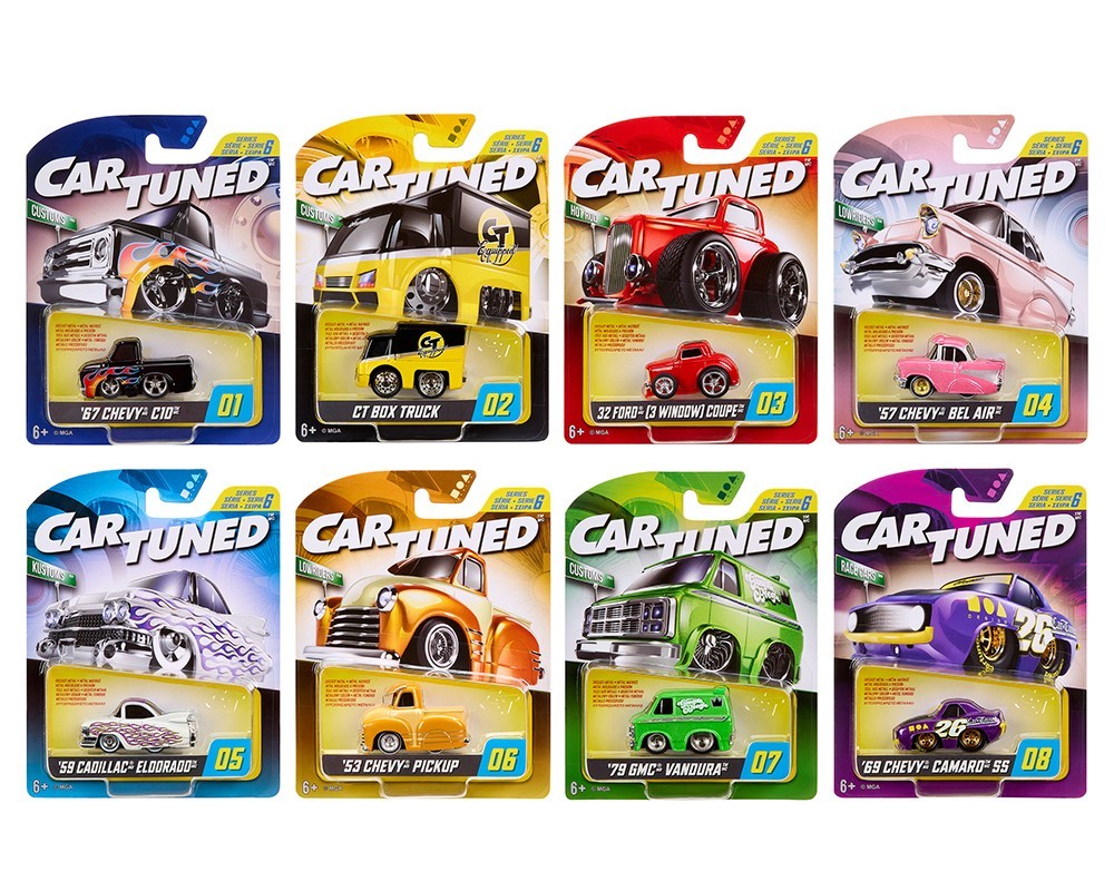 2026 CarTuned 1:64 Series 6 Hobby Alternate Assortment 8 Car Set 592648-XX5 Seal