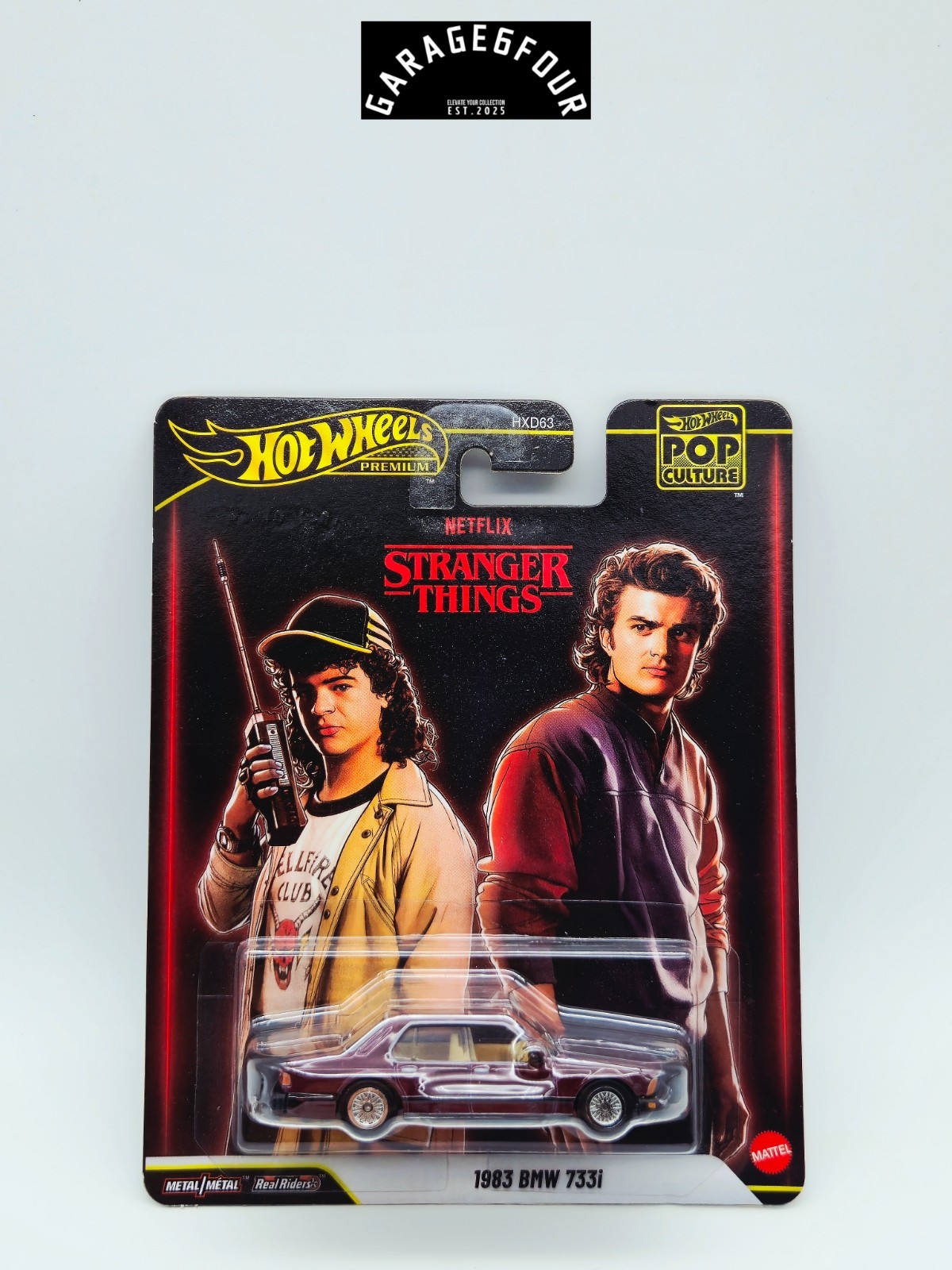 HOT WHEELS PREMIUM | POP CULTURE-Stranger Things | 1983 BMW 733i | SHIPS FAST!