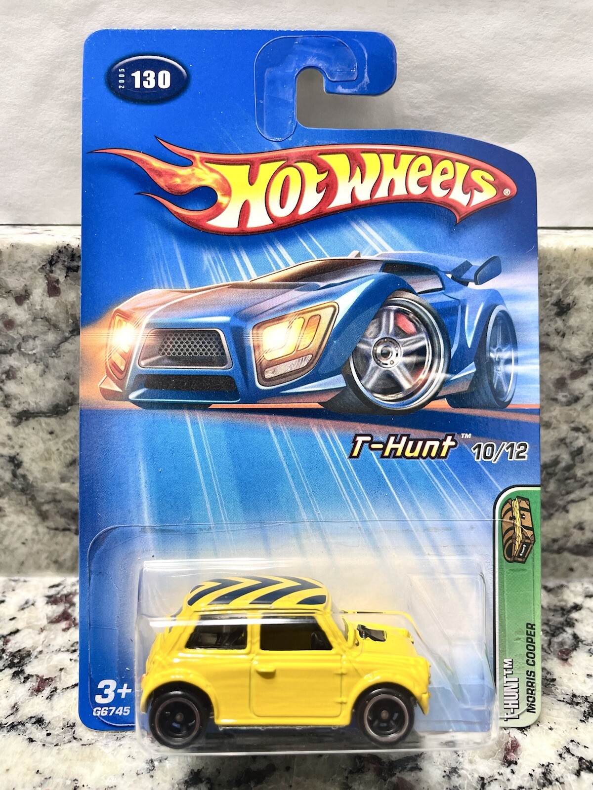 2005 Hot Wheels “Variation” Treasure Hunt Morris Cooper No Chrome On Wheel Wells