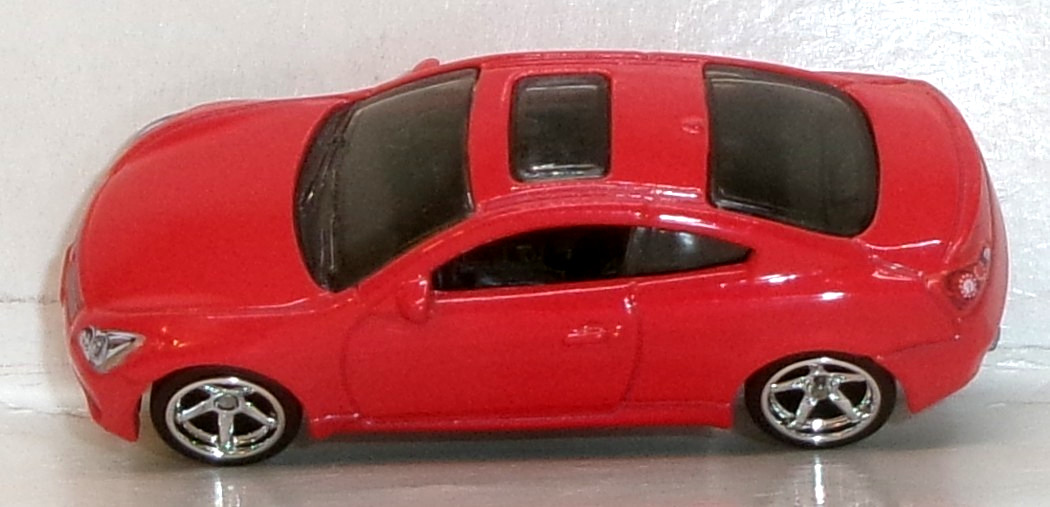 LOOSE 2021 MATCHBOX 1:64 RED 2010 INFINITI G37 COUPE WHEEL SWAP REAL RIDERS