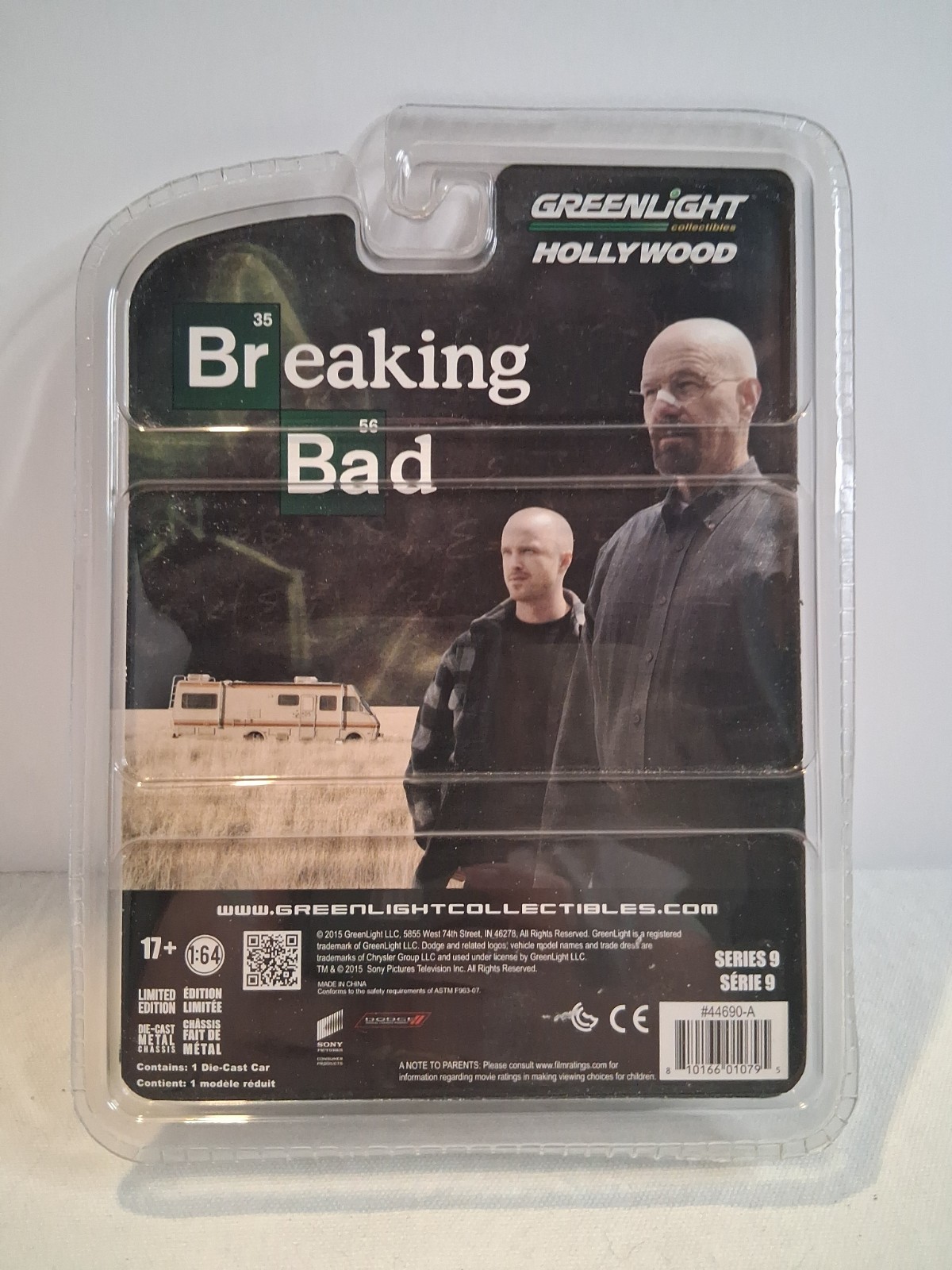GreenLight Hollywood Series 9 1:64 2015 Dodge Challenger SRT8 Breaking Bad
