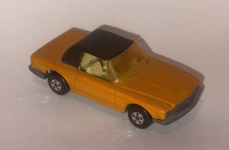 MATCHBOX Loose SUPERFAST Mercedes 350SL (Orange)
