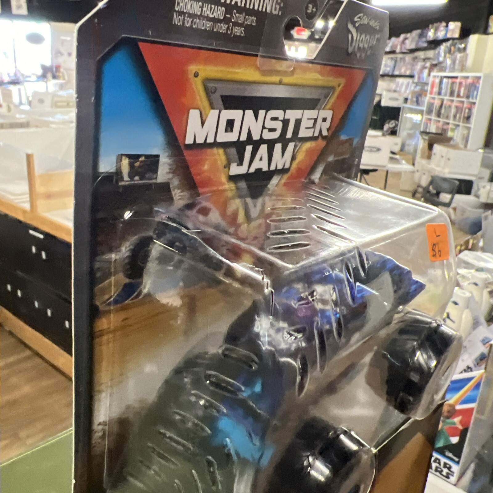 Monster Jam Truck: Son-uva Digger 1:64 Scale Series 5 True Metal by Spin Master