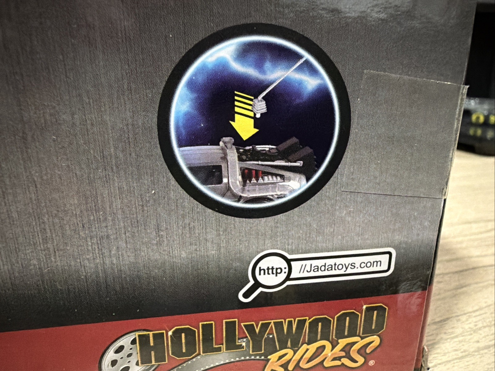 Jada Back to the Future I Classic Time Machine DeLorean light up Ships Out Fast