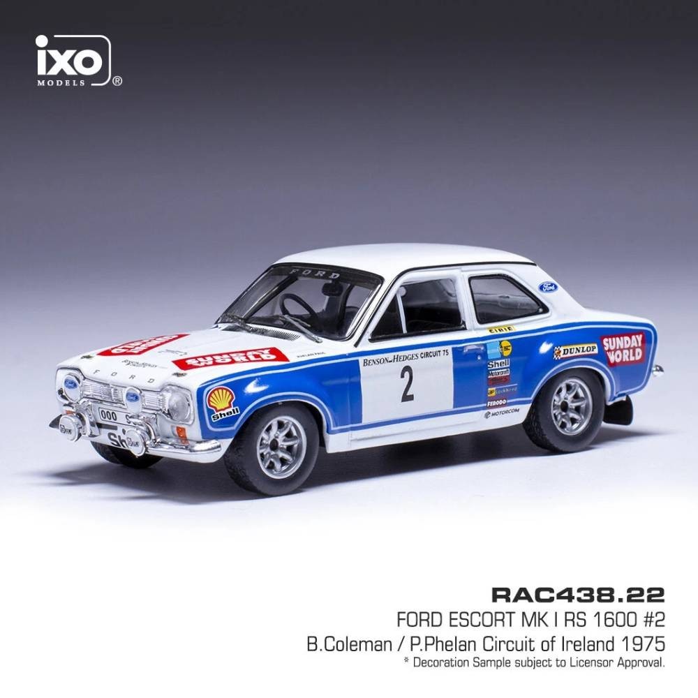 IXO Models 1:43 – Rally Series Hyundai i20, VW Polo GTI, Ford Fiesta