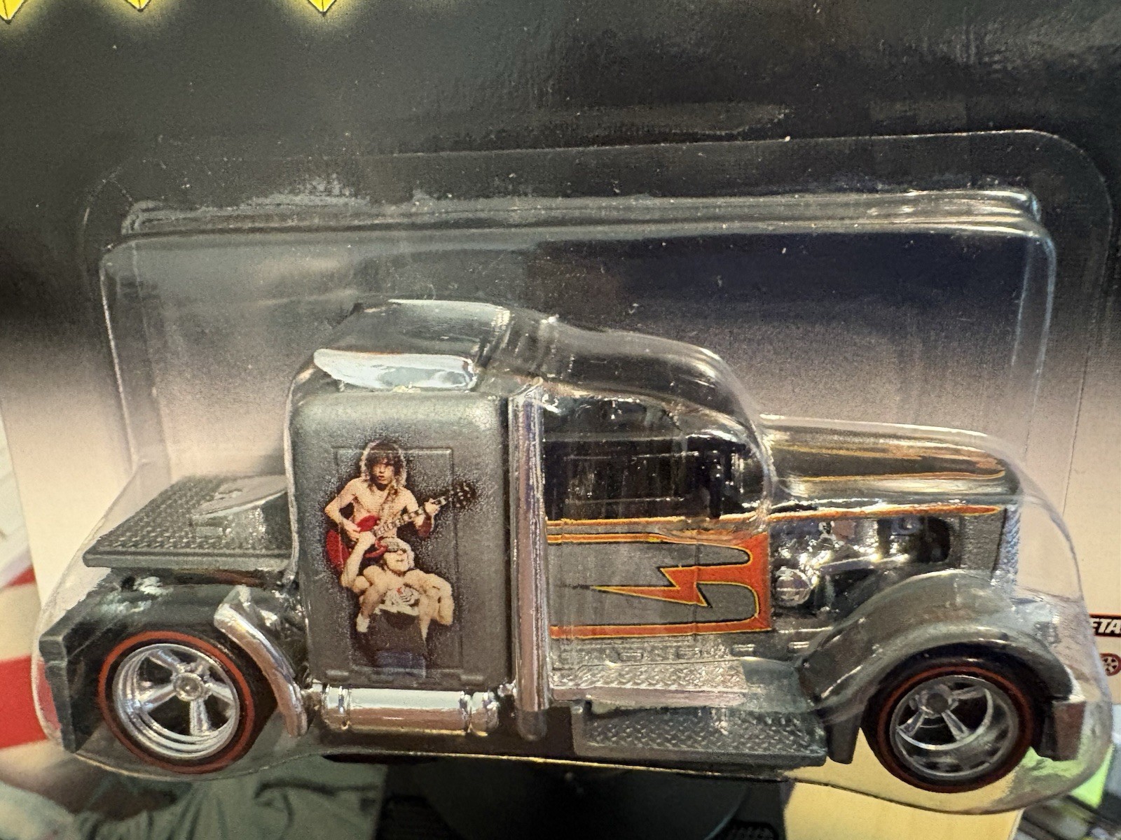 Hot Wheels Premium Pop Culture AC/DC Convoy Custom Ships In A Protector