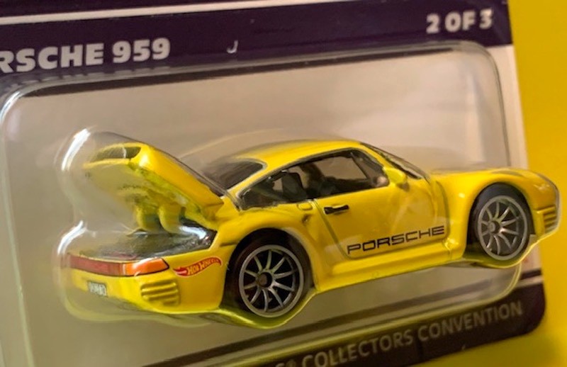 2024 38th Hot Wheels Collectors Convention Porsche 959, 02024/06200, Unique # :)