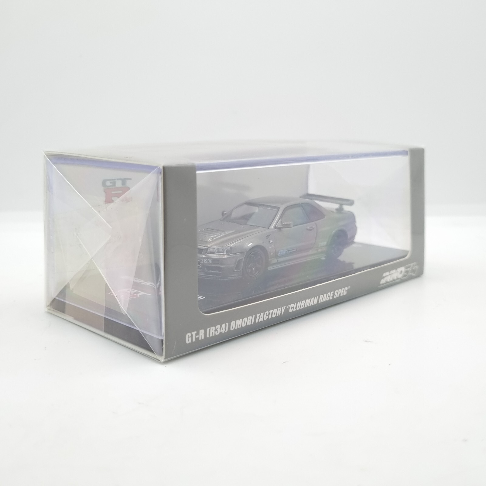 INNO64 NISSAN SKYLINE GT-R R34 OMORI FACTORY CLUBMAN RACE SPEC SEALED