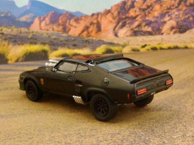“V8 Interceptor” MAD MAX 1973 Ford Falcon XB GT 5.8L V8 Coupe 1/64 scale Ltd V