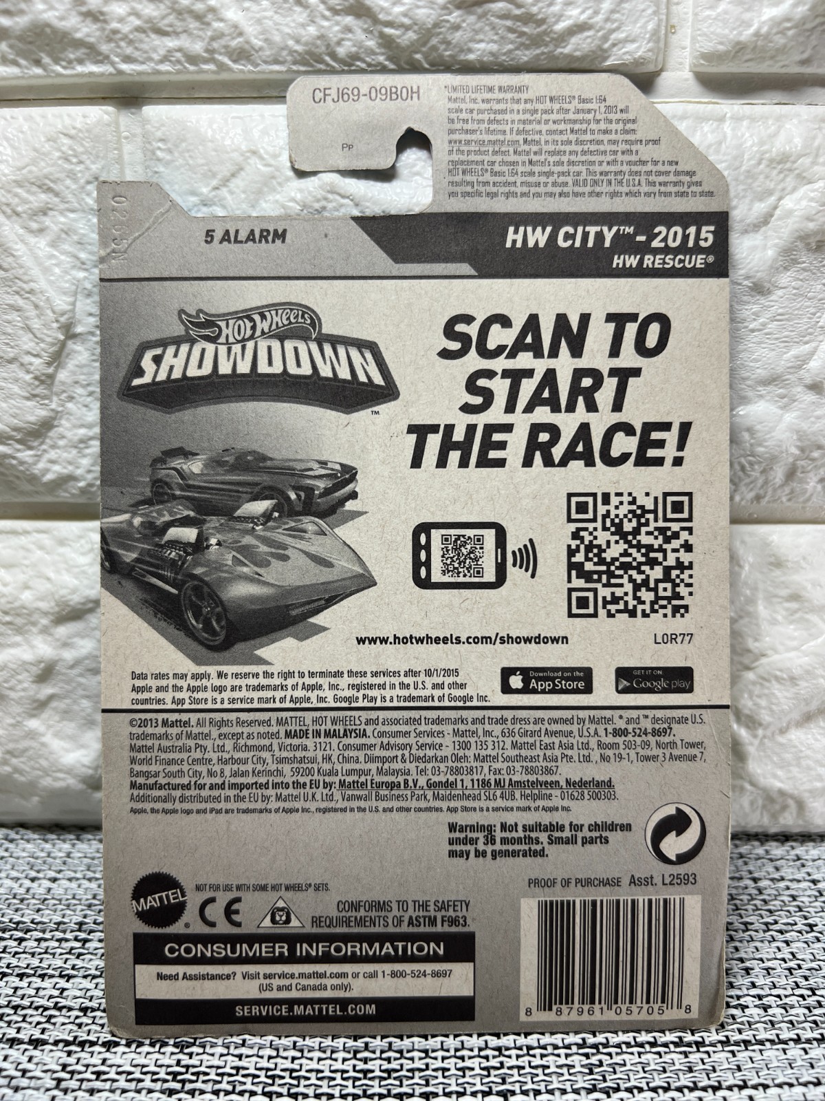 Hot Wheels HW City 5 Alarm 51/250 Green