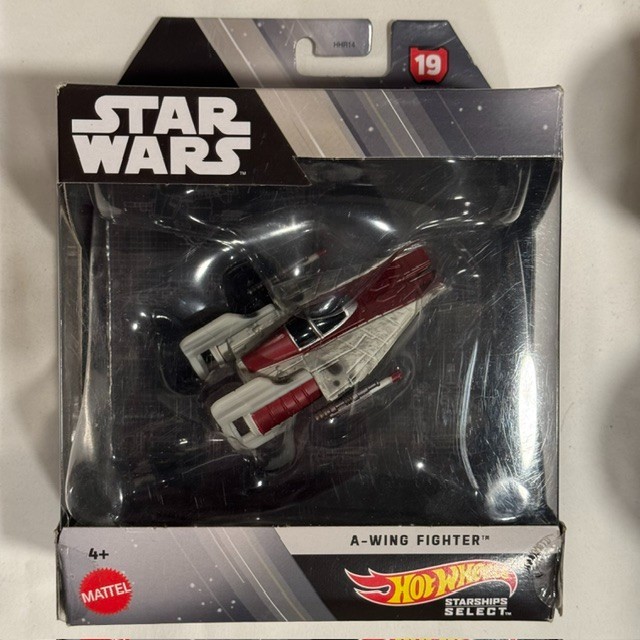 STAR WARS HOT WHEELS SELECT STARSHIPS Various Mattel Ships Die-Cast Metal