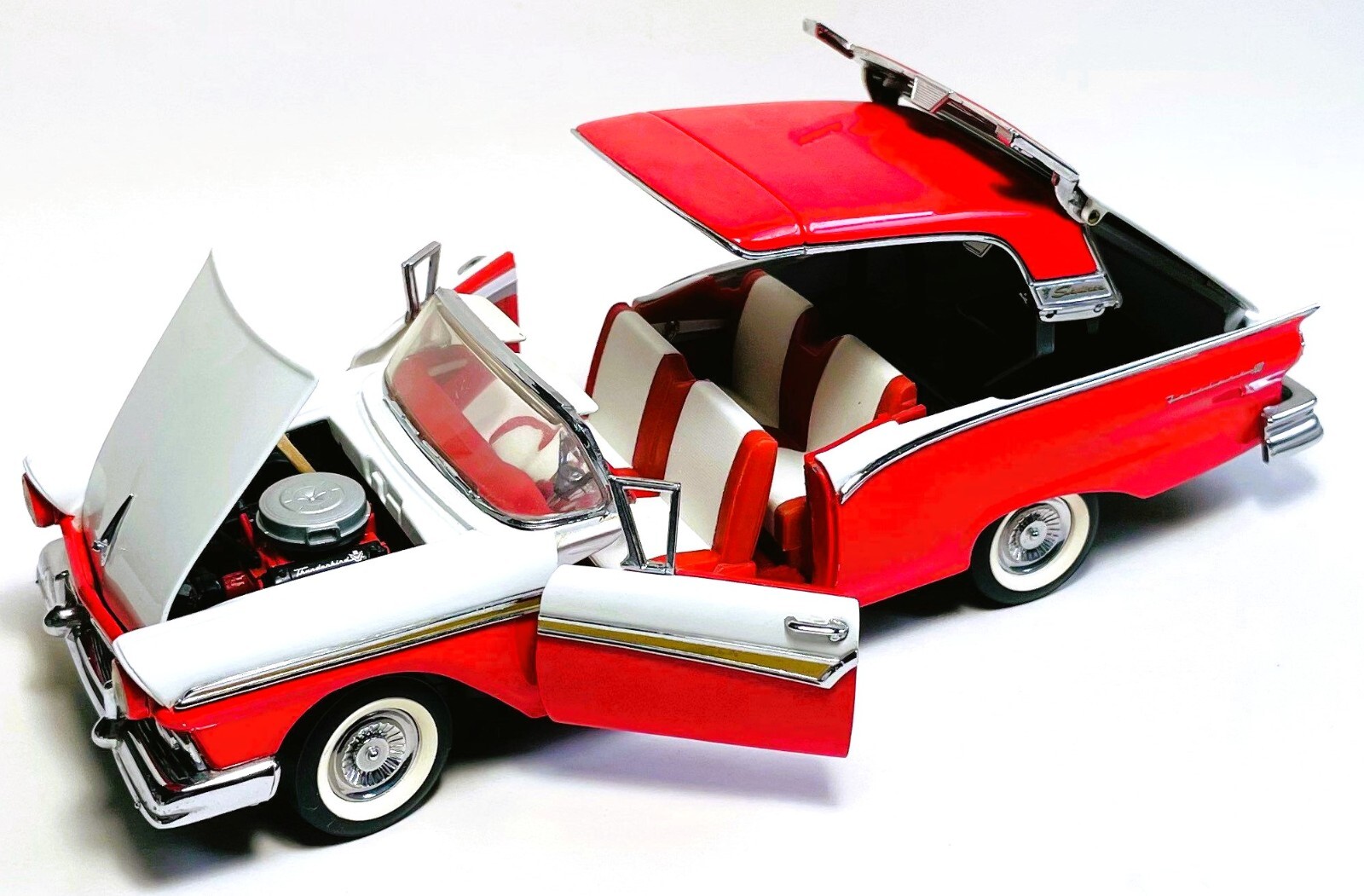 Ford Custom Built Concept Classic Car1:24Hot Rod12Race24gt18Metal Body Model1950