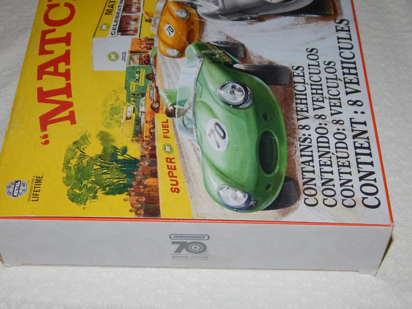 Matchbox 70 Years Special Edition Diecast 8 Vehicle Set ~ 2022