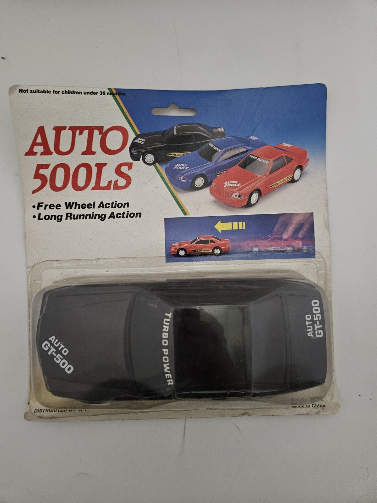 Vintage Auto 500LS Black Sealed Toy Car