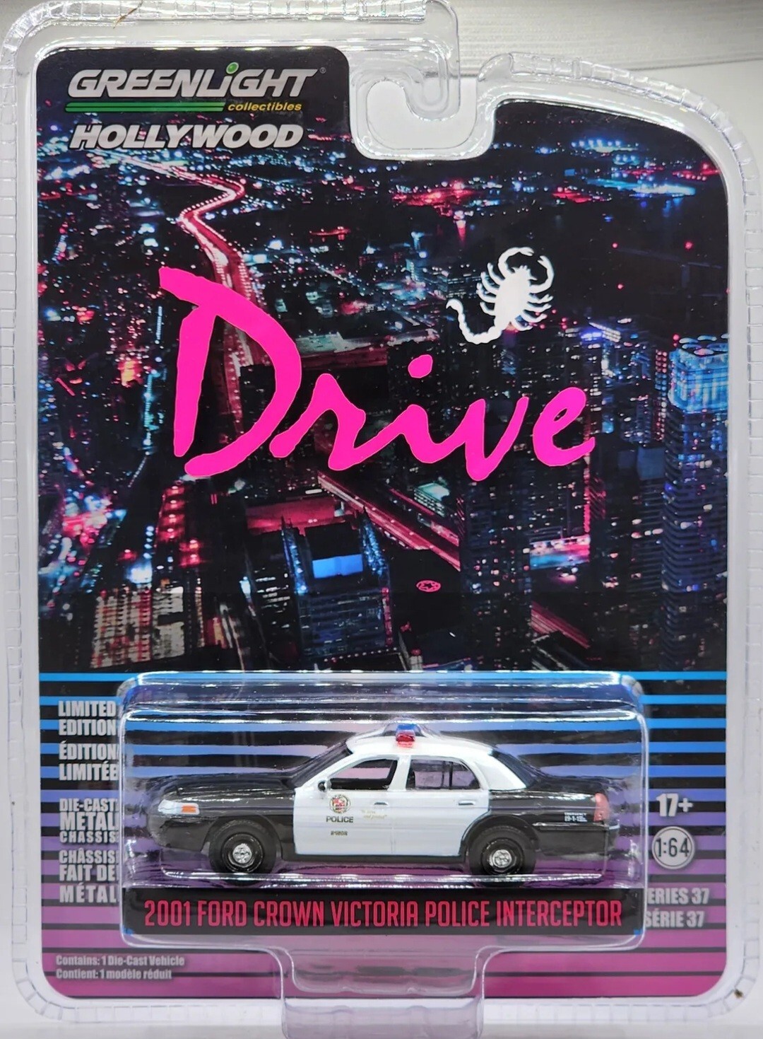GREENLIGHT HOLLYWOOD SERIES 37 FACTORY SEALED CASE OF 6 VEHICLES POSSIBLE CHASE!