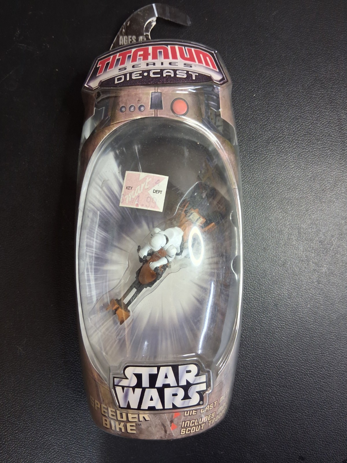 2004 Galoob Micro Machines Starwars Titanium Series Lot Of 3