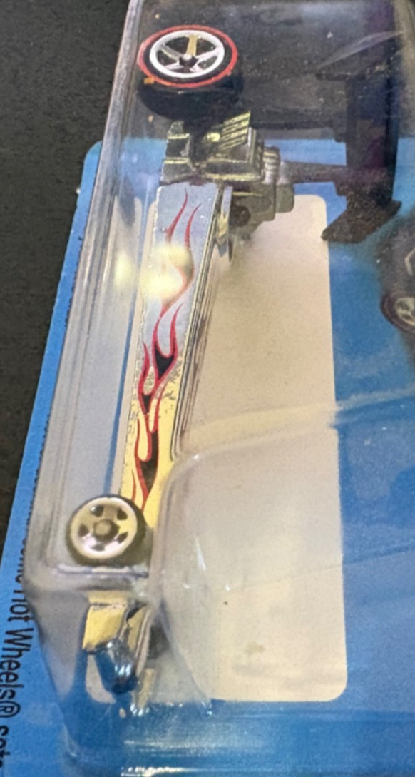 Hot Wheels 1994 Target Super Chromes DRAGSTER Chrome w/Red Line Chrome 5 Spokes