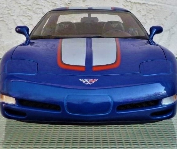 Corvette Chevrolet Race Car Chevy55Racing57Racer1963Custom Built1 24Metal Body12