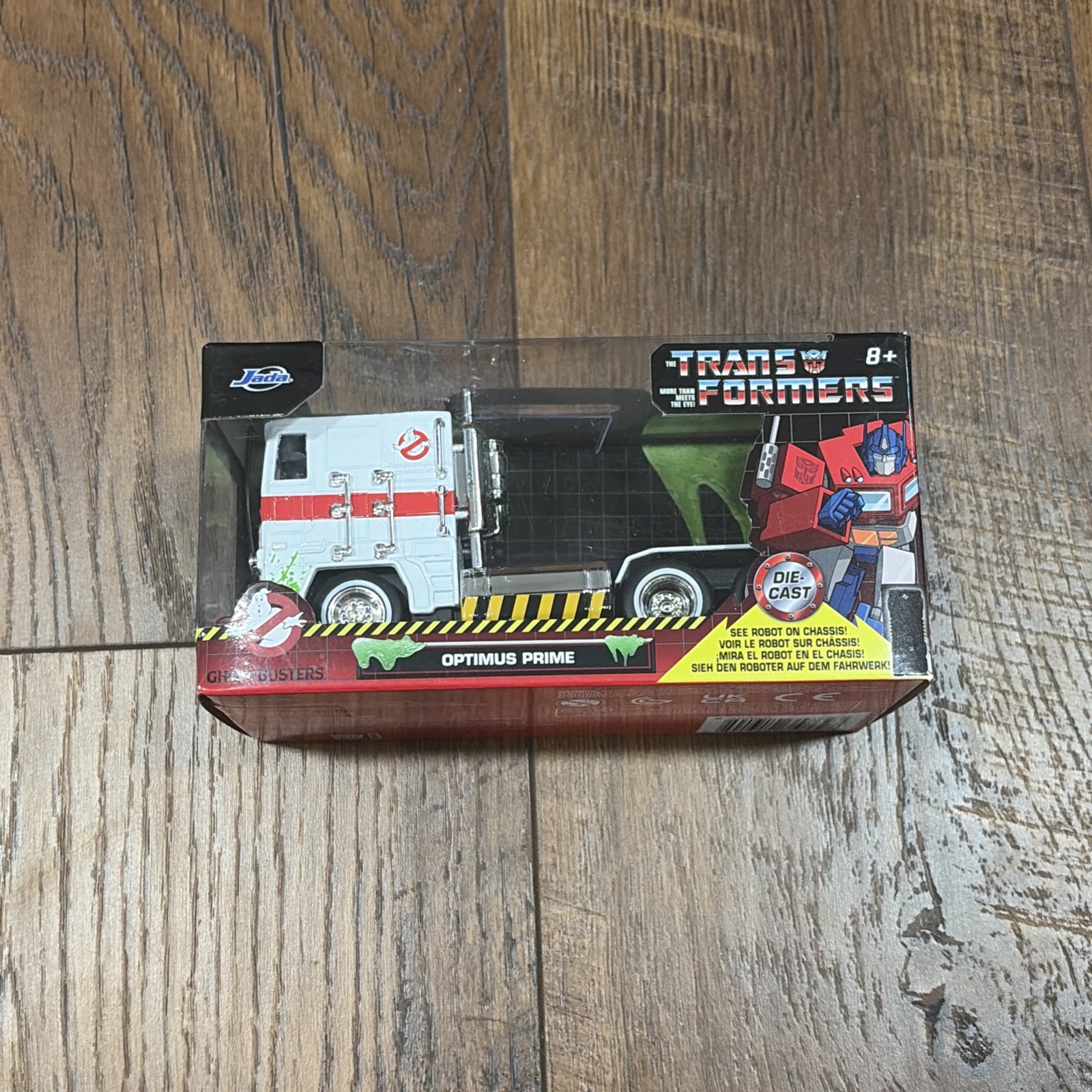 Jada Hollywood Rides Ghostbusters x Transformers Optimus Prime New NIB