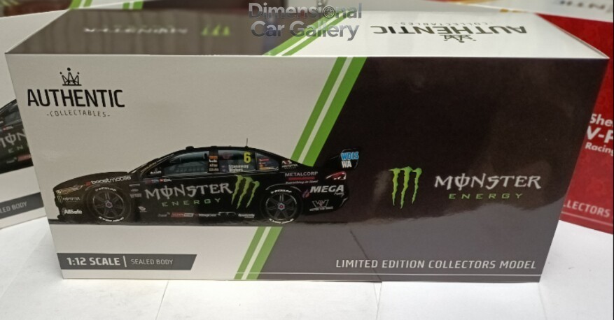 Authentic 1/12 Ford Falcon FGX #6 MONSTER ENERGY Racing Winner 2017 driver Cam