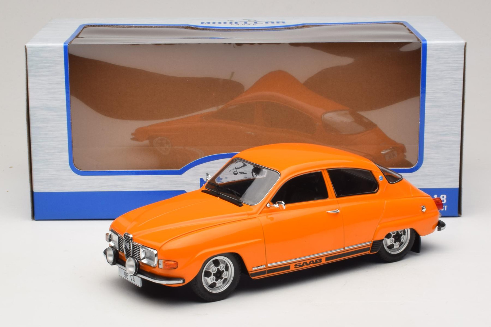 Saab 96 V4 1:18 Orange MCG | MCG18654