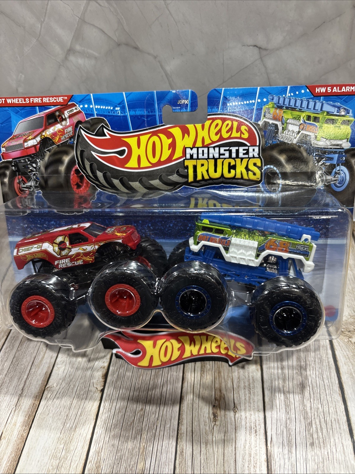 Hot Wheels Monster Trucks Demolition Doubles HW Fire Rescue Vs HW 5 Alarm 2026