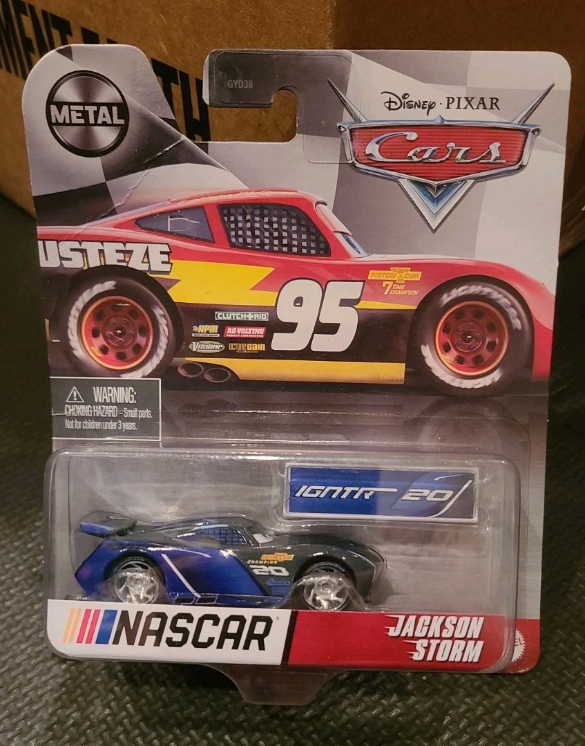 Disney Pixar Cars NASCAR Series Jackson Storm Metal 20 IGNTR