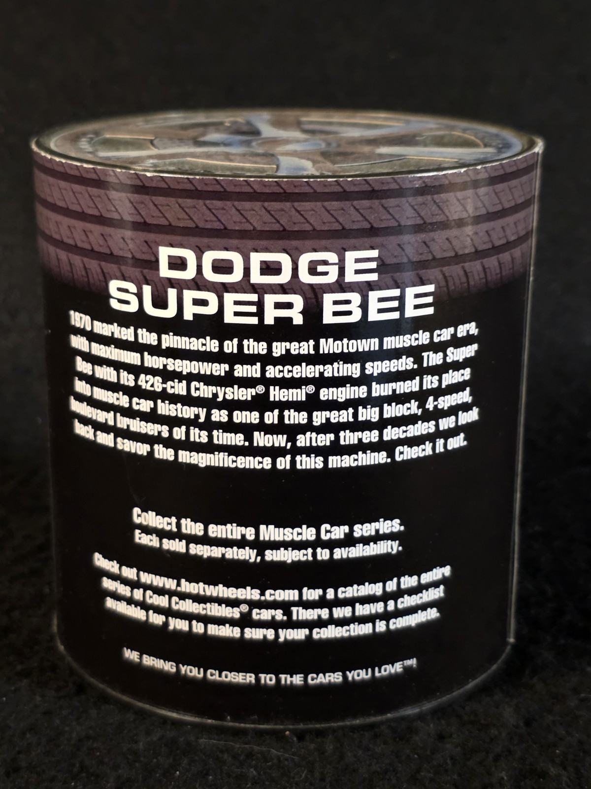 Hot Wheels Oil Can Muscle Car Series Dodge Super Bee