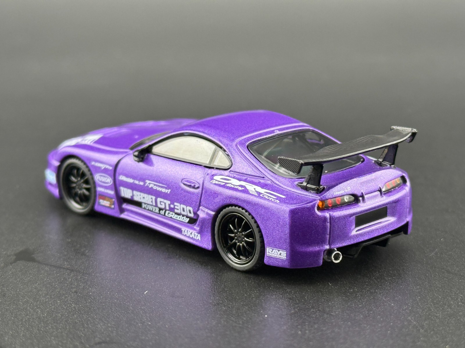 Mini GT Toyota Supra (A80) Top Secret GT-300 Purple #1067 1/64