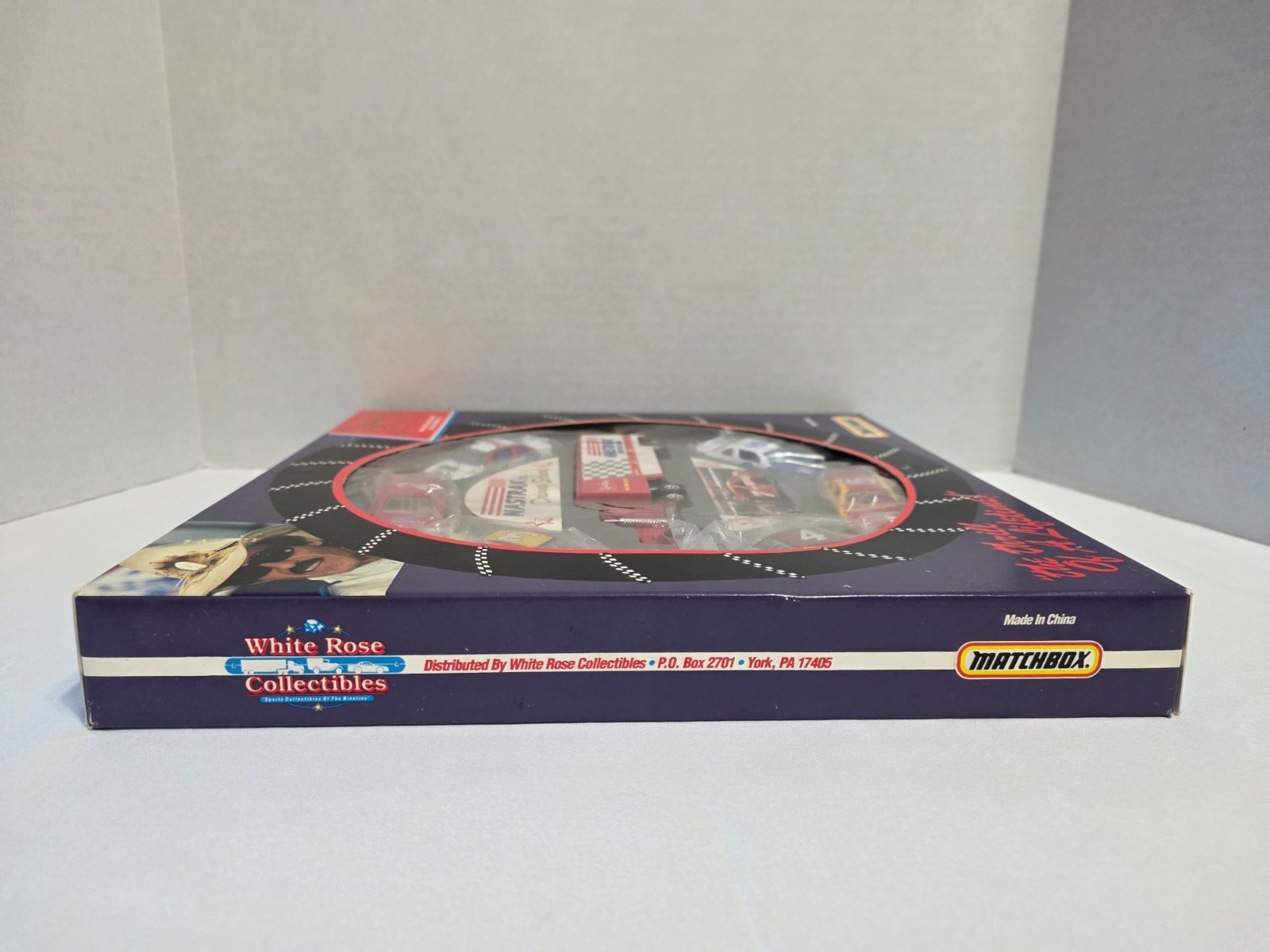MATCHBOX RICHARD PETTY RODNEY COMBS NASTRAK DRIVING SCHOOL CAR SET 6 CAR 1 TRUCK