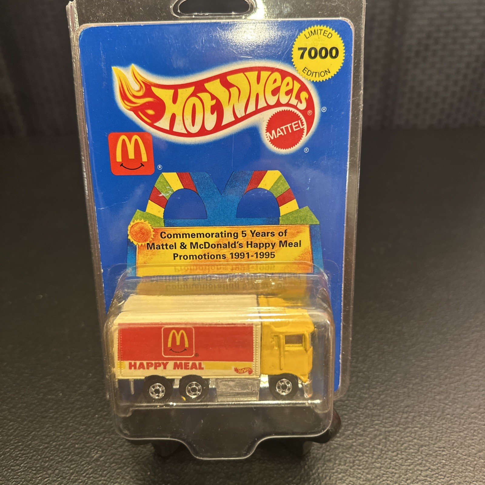 Hot Wheels HIWAY HAULER McDonalds Happy Meal Promo 1991-1995 1/7000 Limited