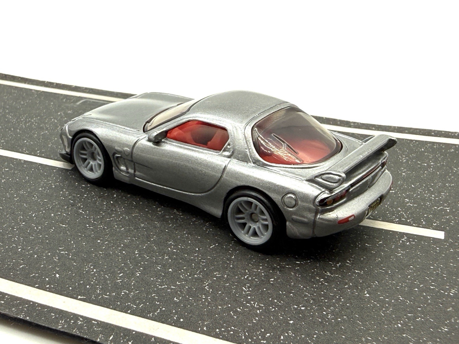 LOOSE 2026 Matchbox 2002 Mazda RX-7 Spirit R SUPER CUSTOM WHEEL SWAP by AEB