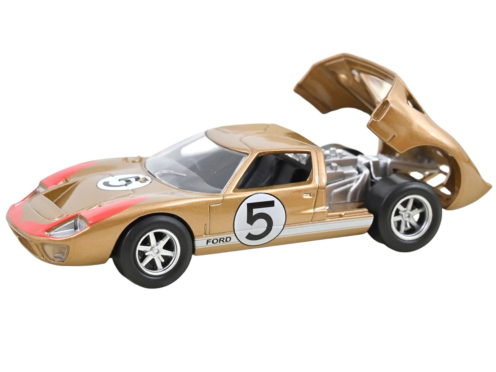 1966 FORD GT40 MKII #5 KANDY GOLD 1/43 DIECAST MODEL CAR BY NOREV 270578