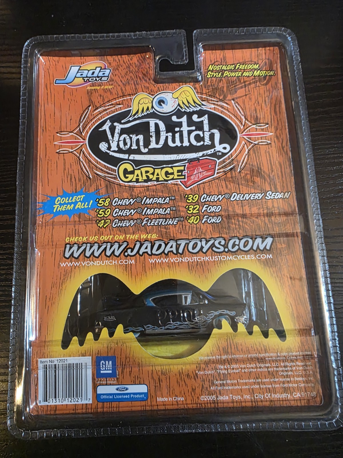 Von Dutch Garage Set Of 6 Jada Toys 2005 1:64 Scale Die Cast Year ‘32-‘59 NEW