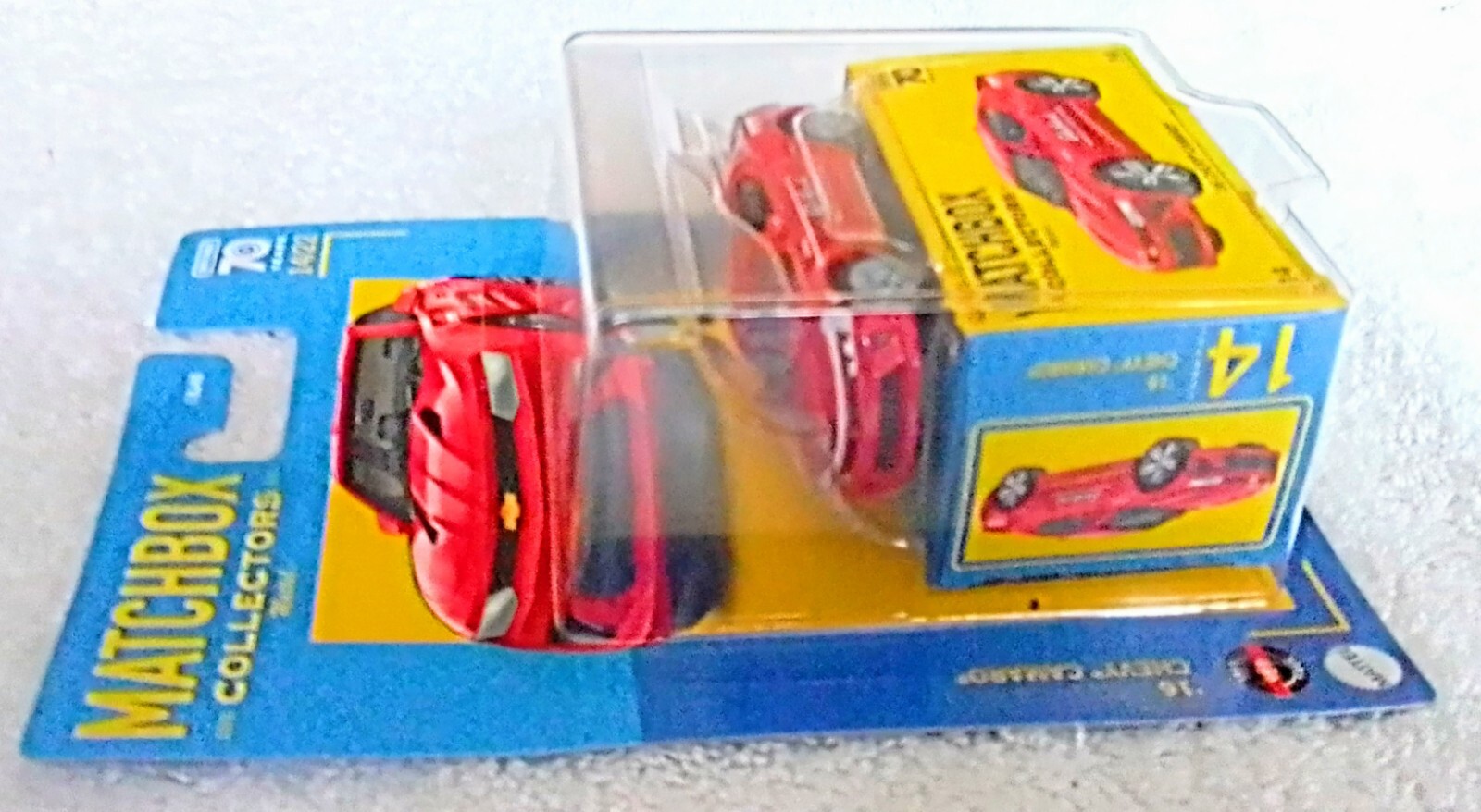 2023 Matchbox Collectors Red ’16 CHEVY CAMARO Car 70 Years Series 14 of 22
