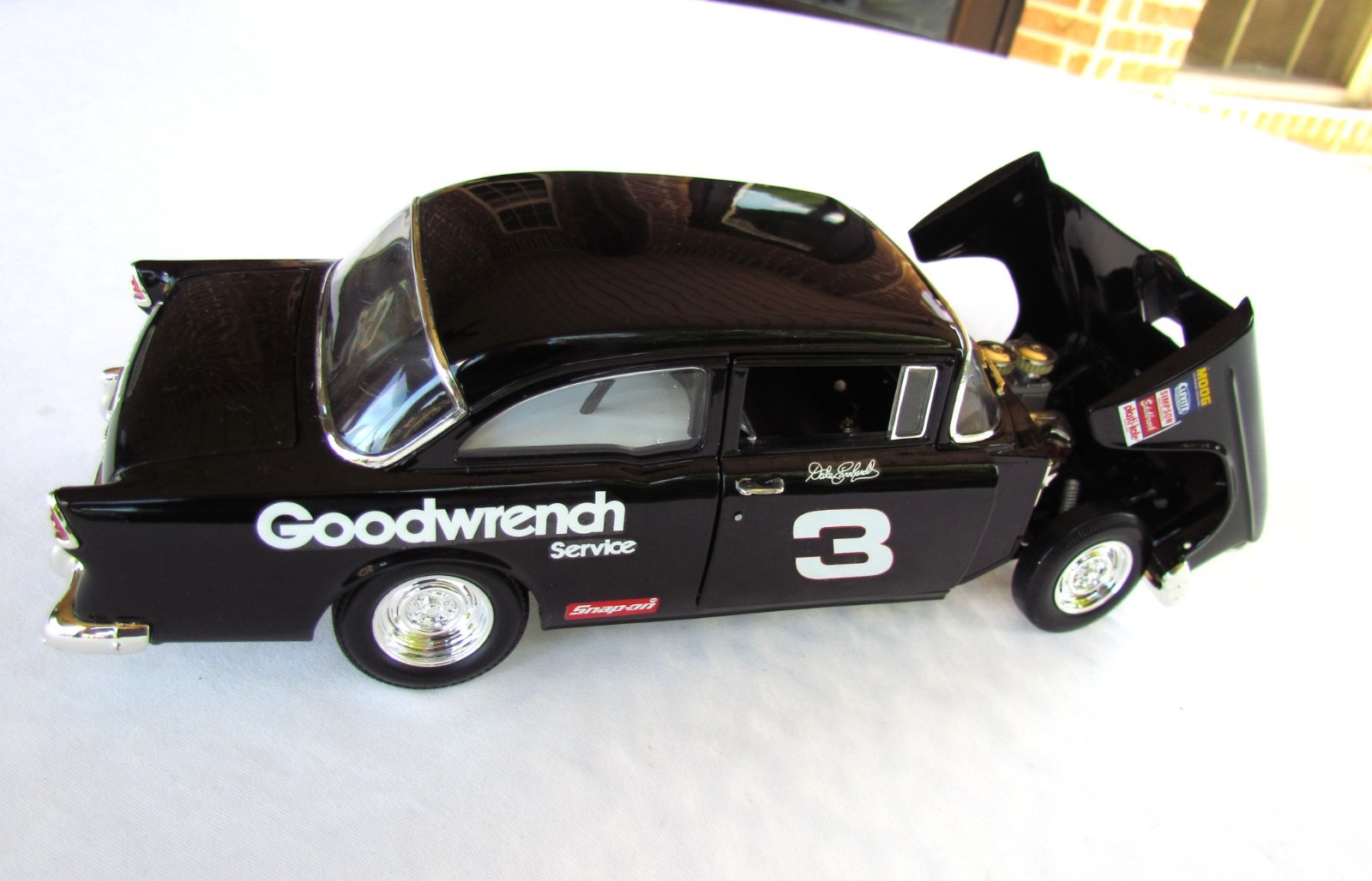 American Graffiti 1:18 1955 Chevy Black ERTL American Muscle Limited Ed. No Box