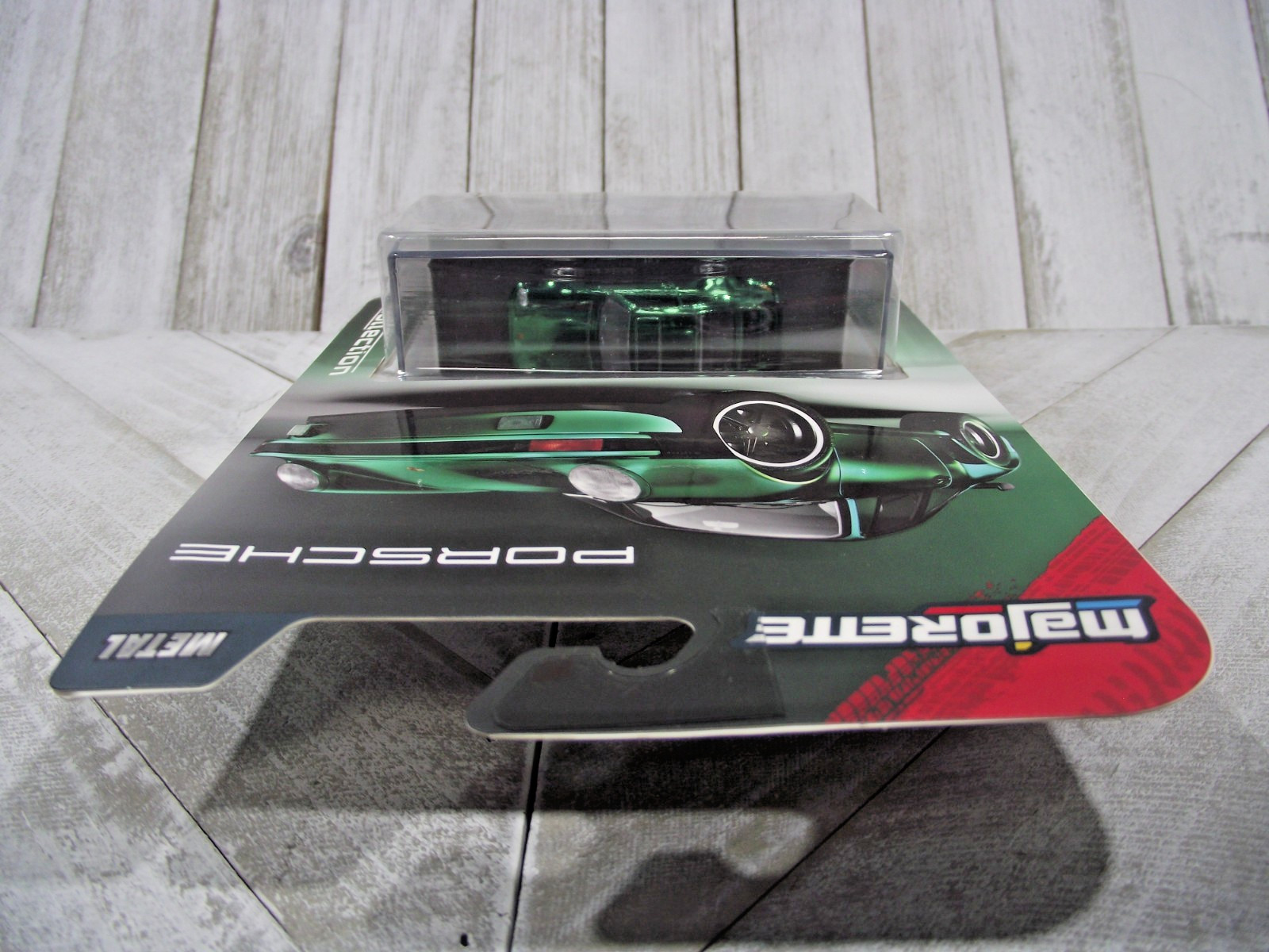 Majorette Dark Green 1975 Porsche 930 Turbo W/Display Case