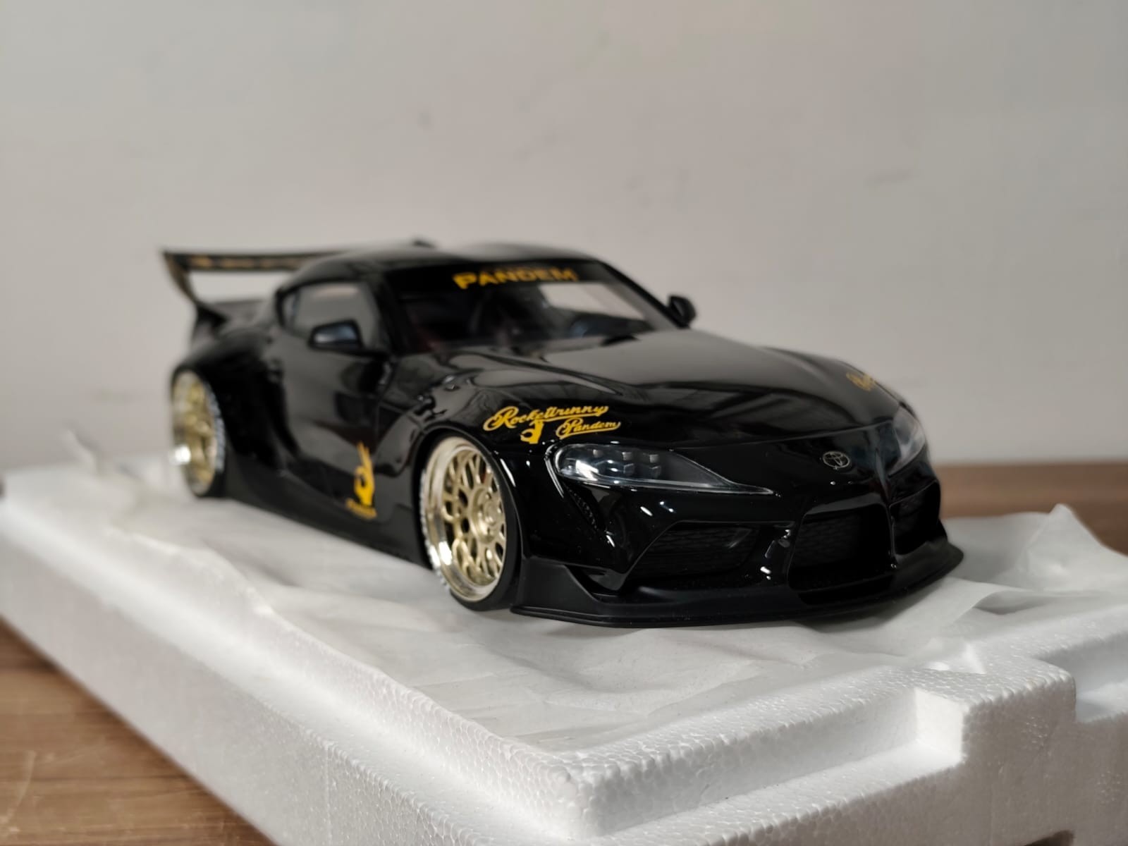 Top Speed Toyota Supra GR Pandem V1.0 1:18 Black Edition